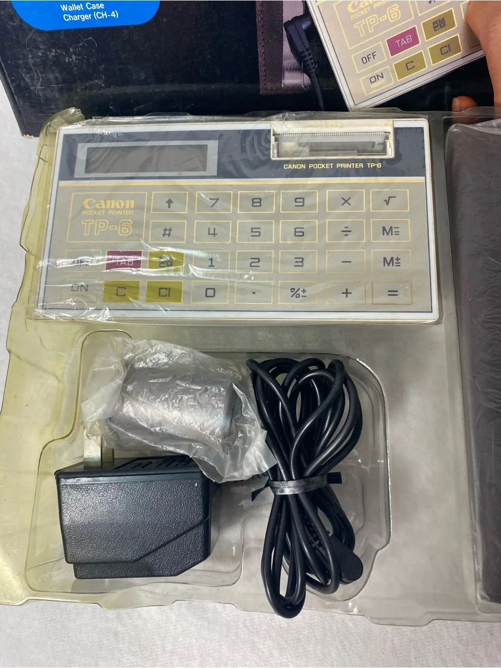 Vintage Canon TP-6 B Calculator 